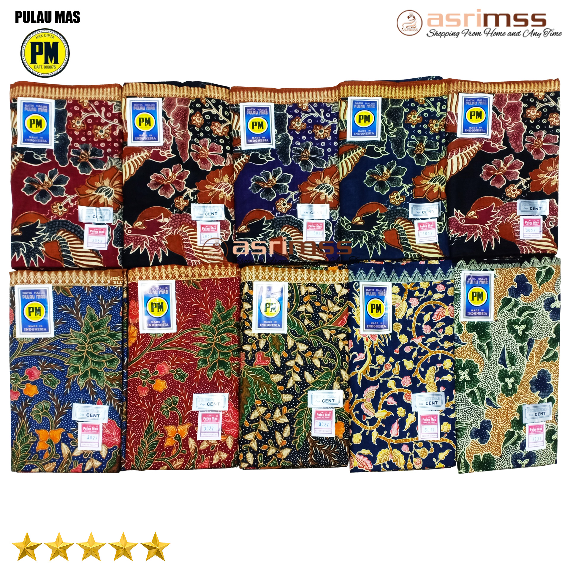 Kain Sarung Batik Wanita PM Premium / Kain Sarung Batik Ibu Melahirkan