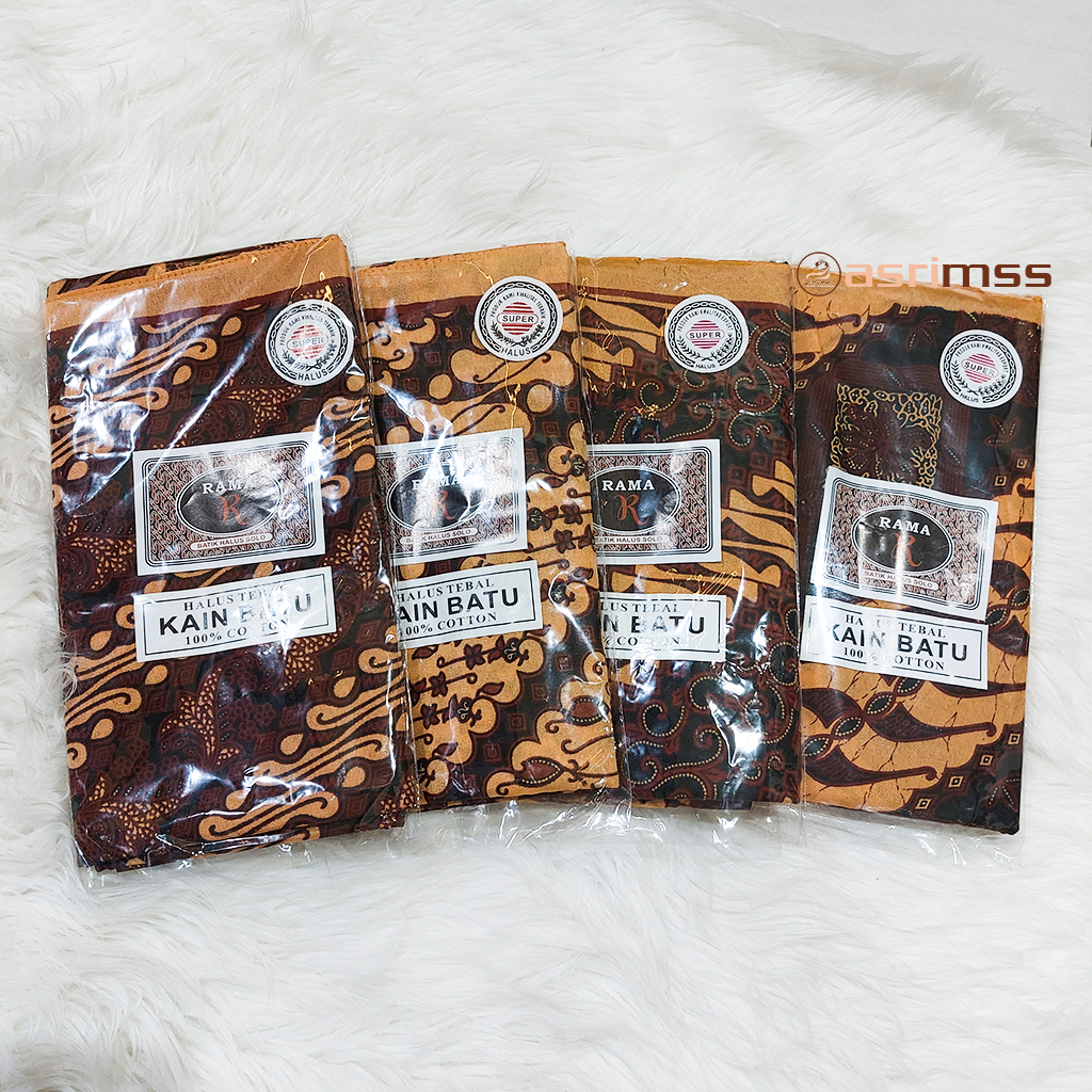 Kain Batik Murah Cap RAMA Sogan Klasik