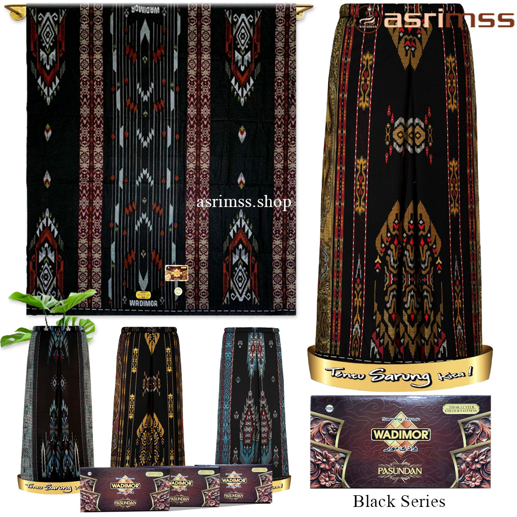 Sarung Wadimor Pasundan Black Series