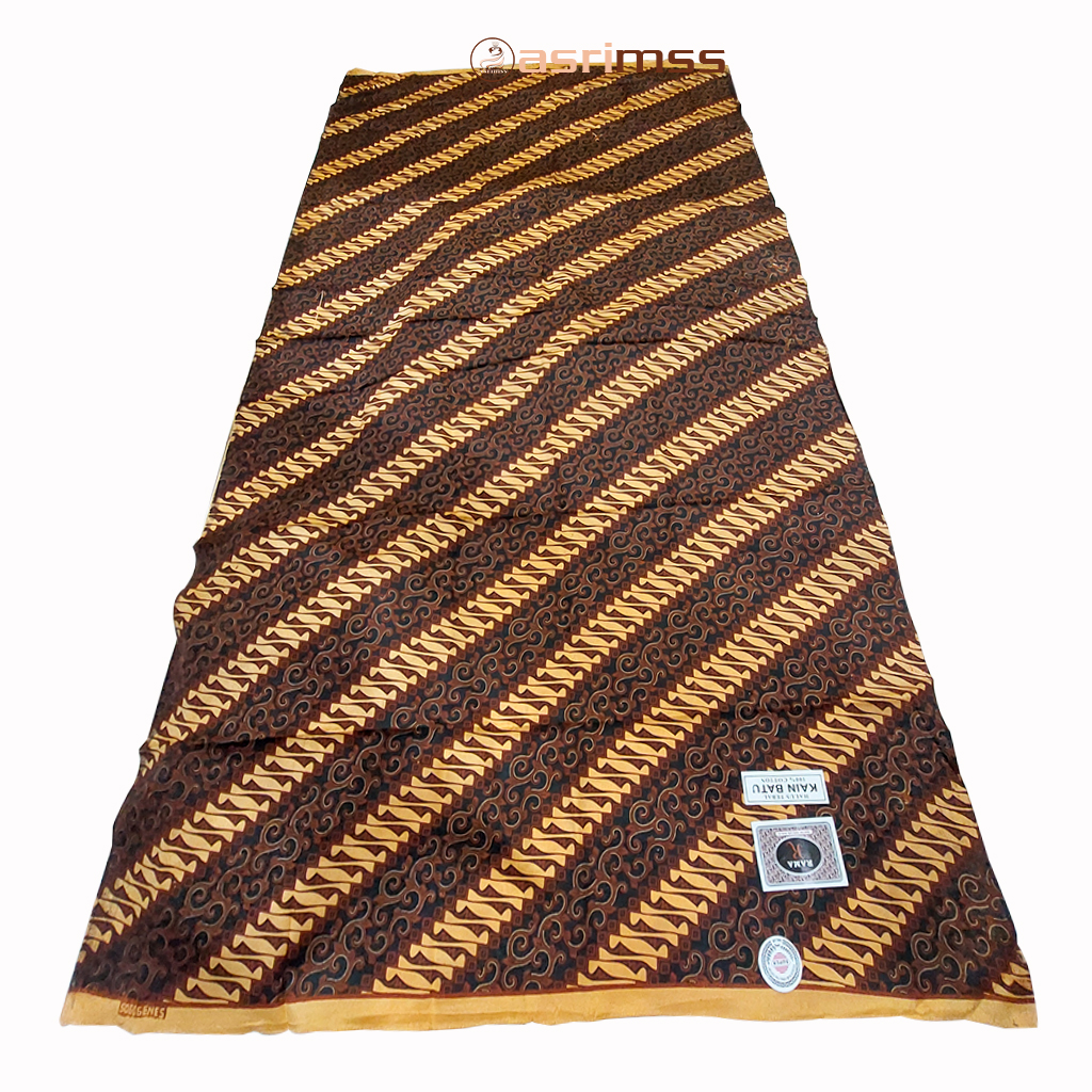 Kain Batik Murah Cap RAMA Sogan Klasik
