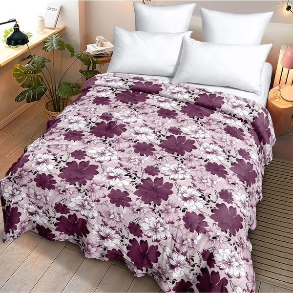 Lady Rose Selimut Bulu Super Lembut Dewasa & Anak Ukuran 160x200 Motif EVELYN