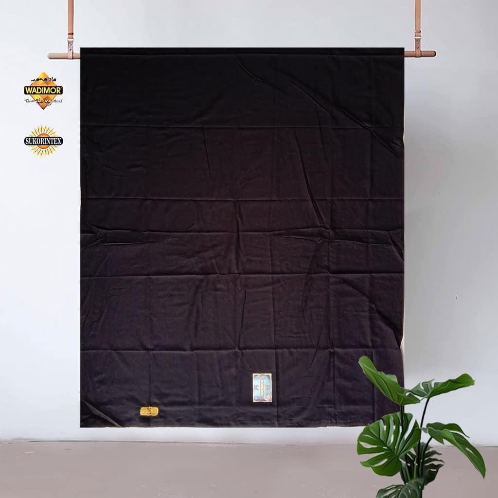 Sarung Wadimor Hitam Polos | Putih Polos
