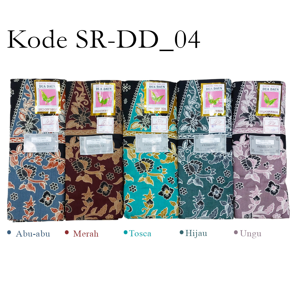 Sarung Batik Dua Daun PRIMISIMA Cap Cent Sudah Jahit Siap Pakai Nyaman & Adem Sarung Ibu Melahirkan