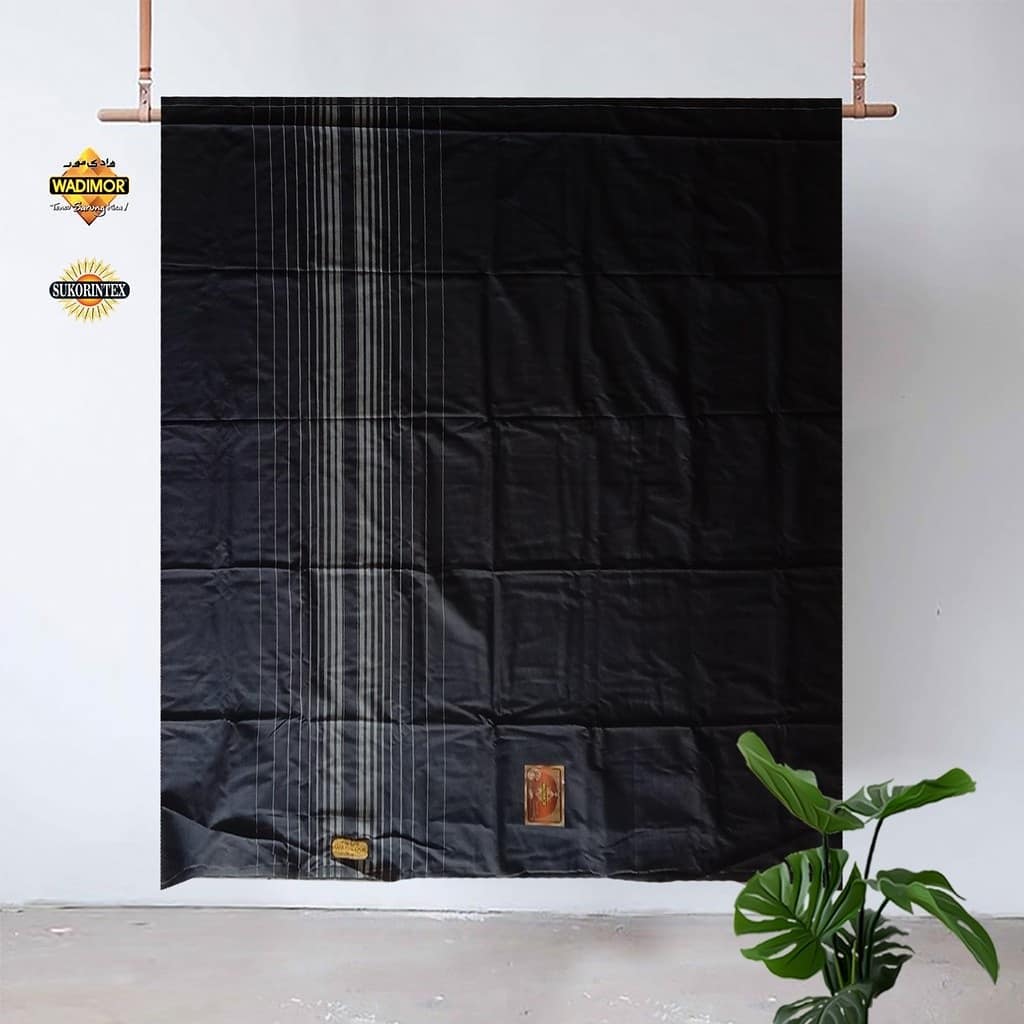 Sarung Wadimor Hitam Polos | Putih Polos
