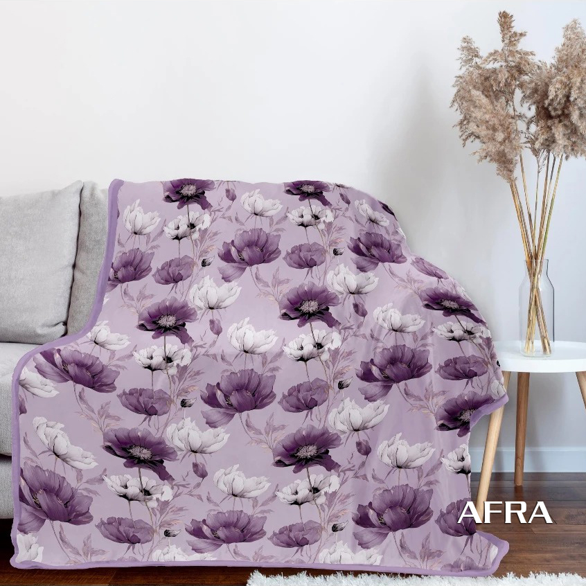 Lady Rose Selimut Bulu Super Lembut Dewasa & Anak Ukuran 160x200 Motif AFRA