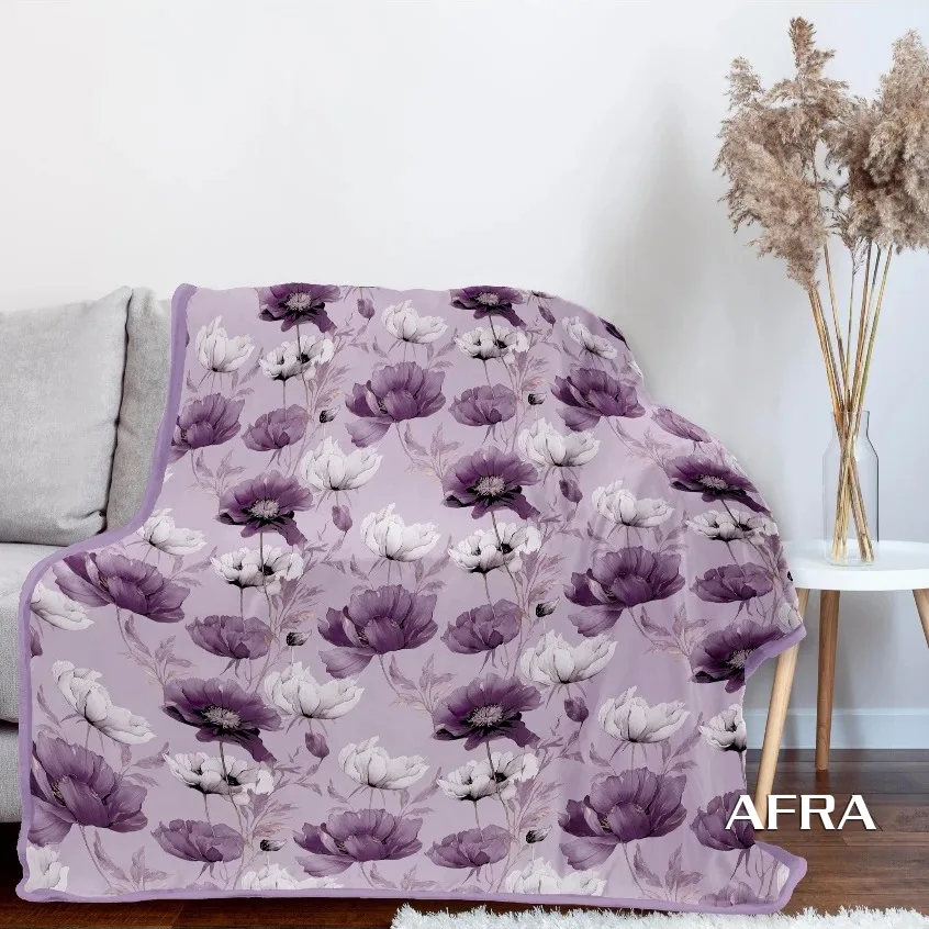 Lady Rose Selimut Bulu Super Lembut Dewasa & Anak Ukuran 160x200 Motif AFRA