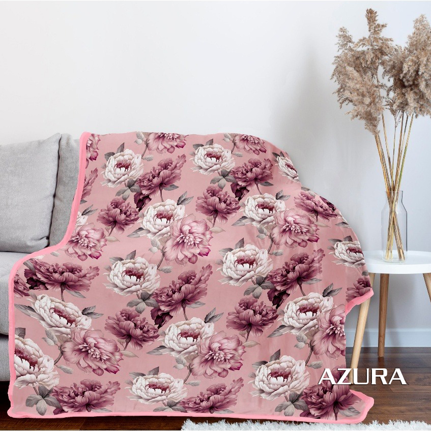 Lady Rose Selimut Bulu Super Lembut Dewasa & Anak Ukuran 160x200 Motif AZURA